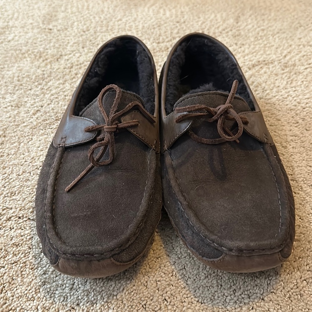 Men’s suede and leather Uggs